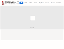 Tablet Screenshot of intelliant.net